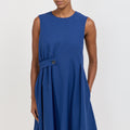 Vestido Adiya Derby Blue - Azul