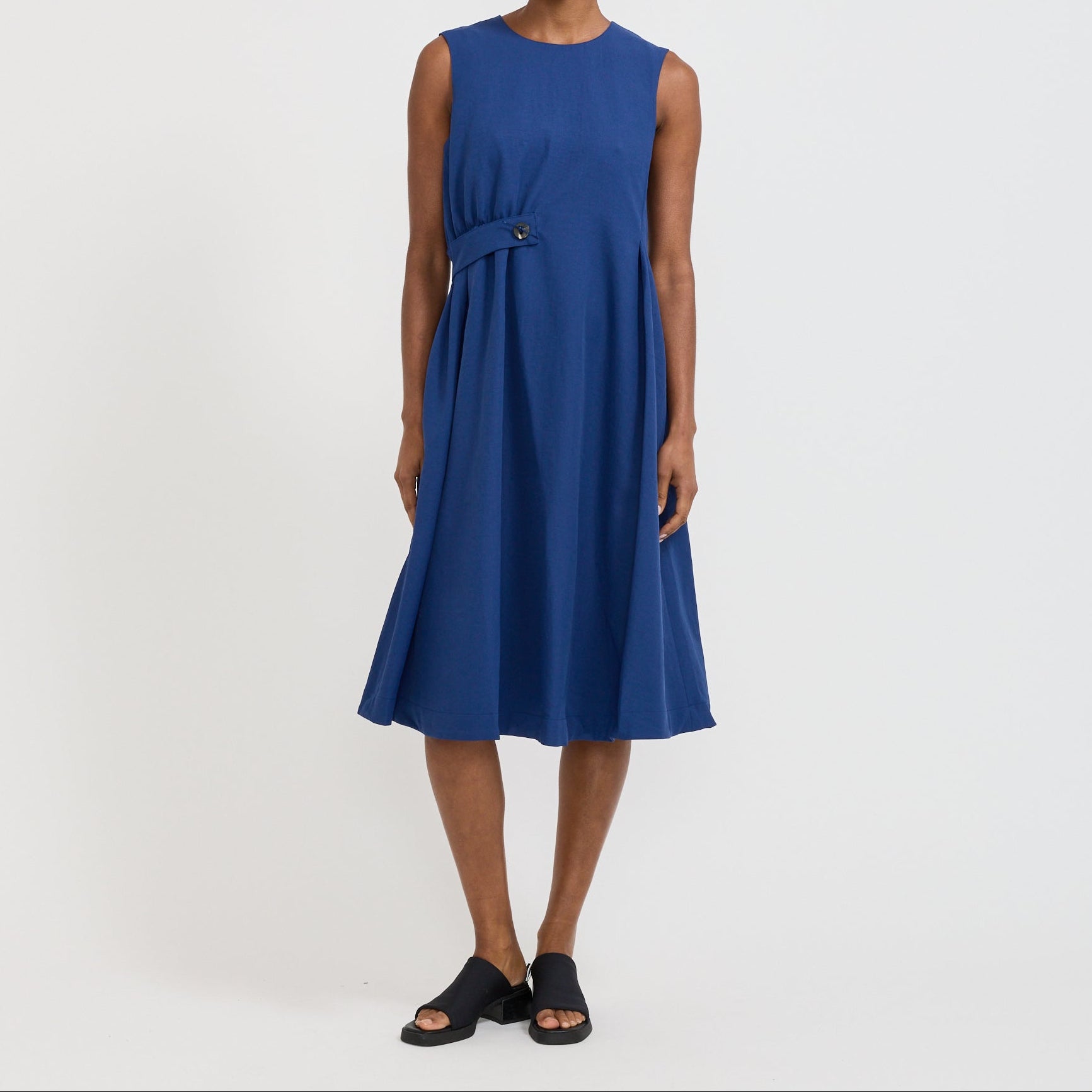 Vestido Adiya Derby Blue - Azul