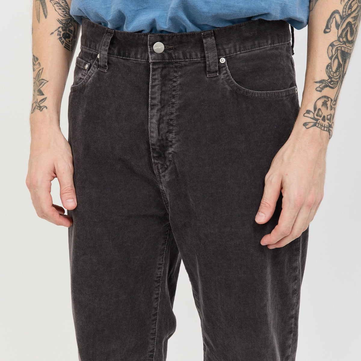 Vaqueros Aaron Shale Dusky Washed - Gris pizarra