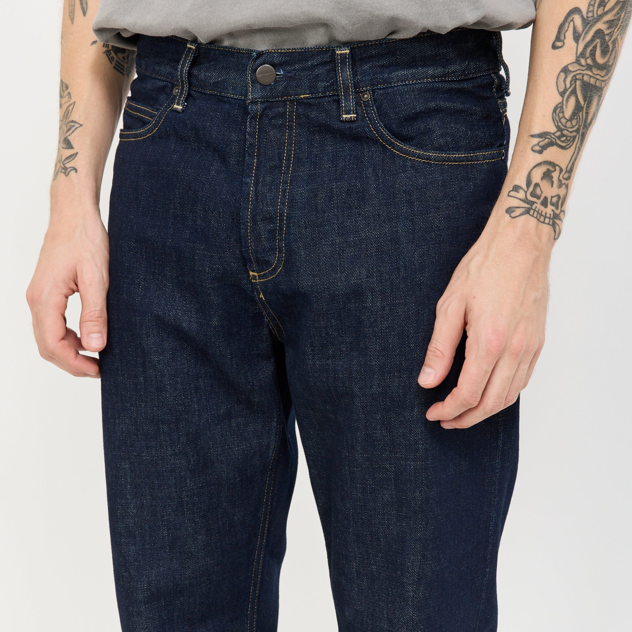 Vaqueros Marlow azul enjuagado - Azul