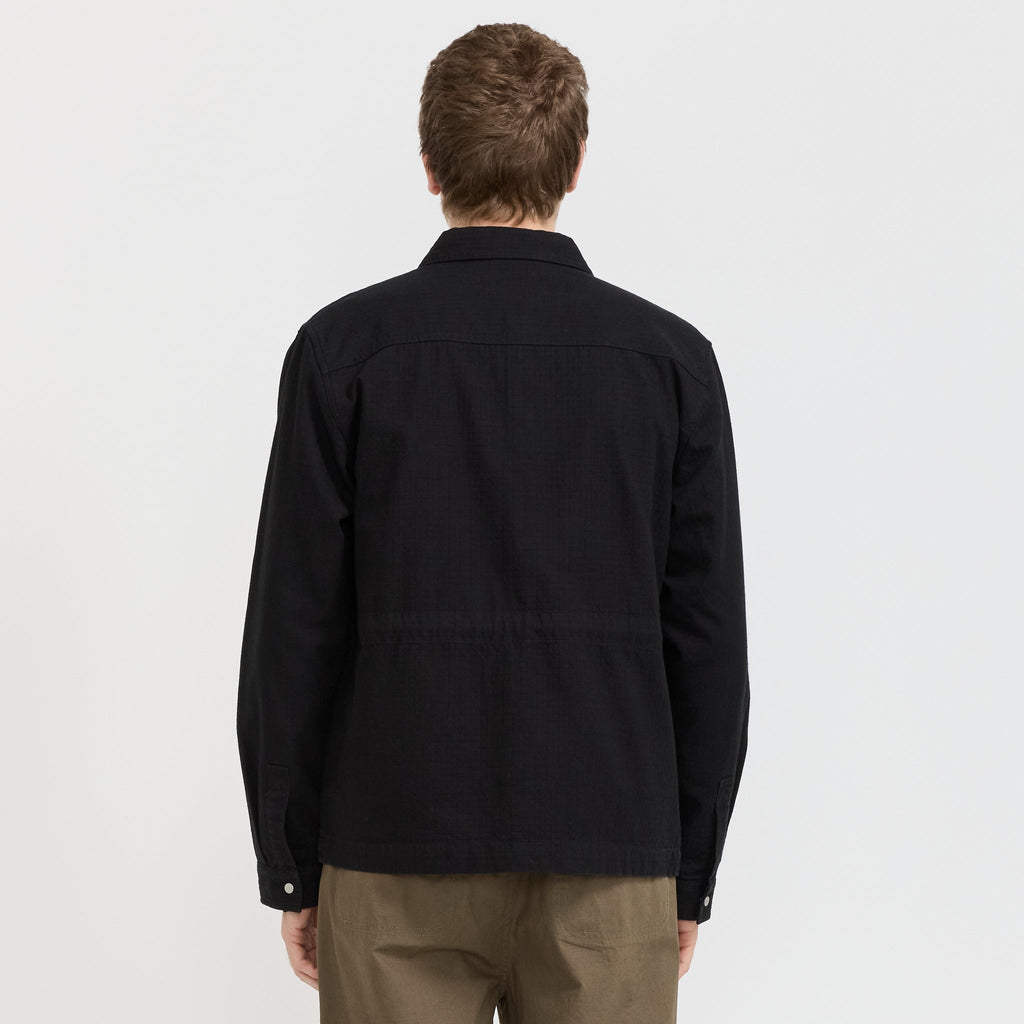Chaqueta Assembly de ripstop grueso - Negro