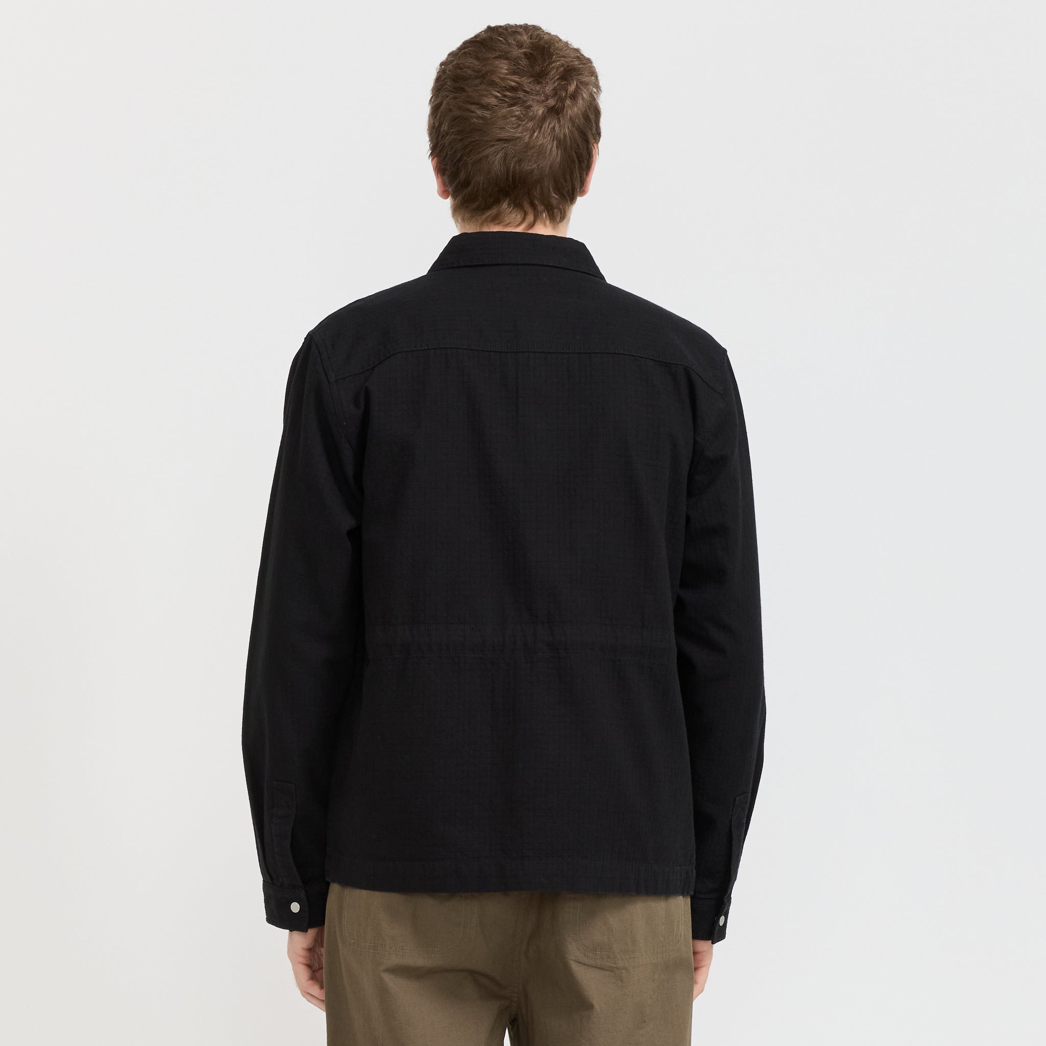 Chaqueta Assembly de ripstop grueso - Negro