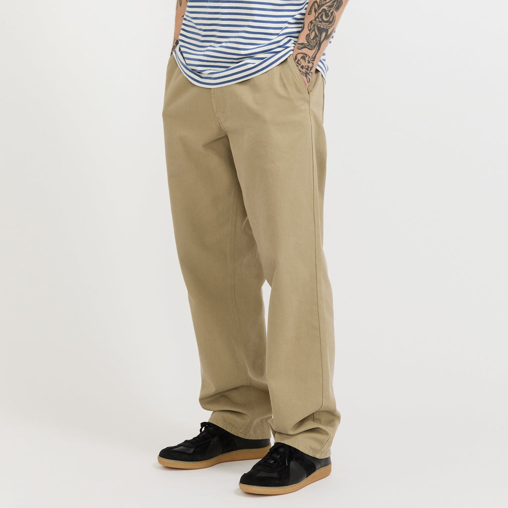 Pantalón Clay de sarga - Caqui