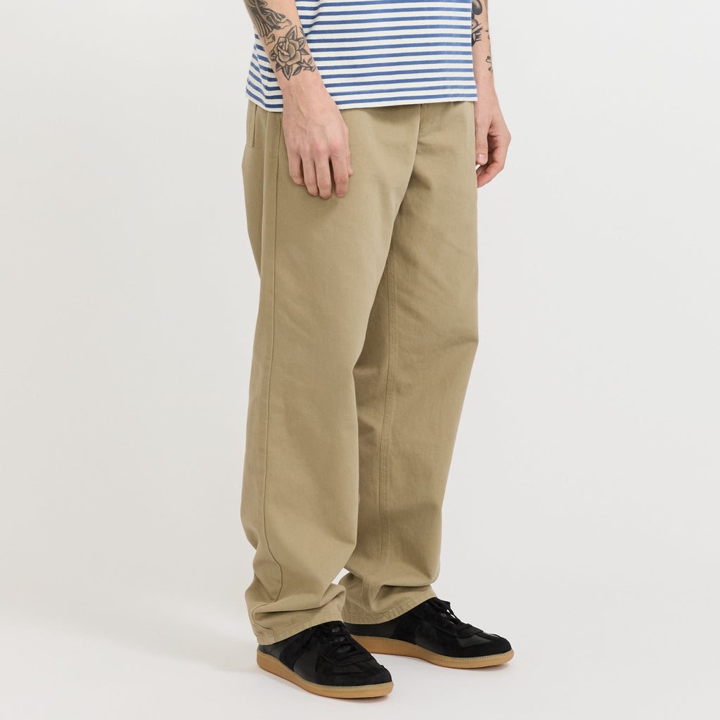 Pantalón Clay de sarga - Caqui