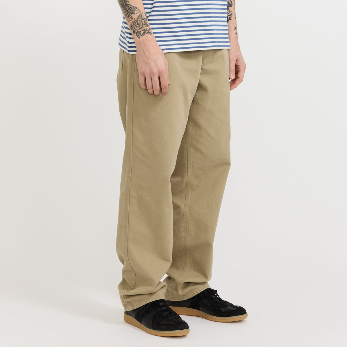 Pantalón Clay de sarga - Caqui