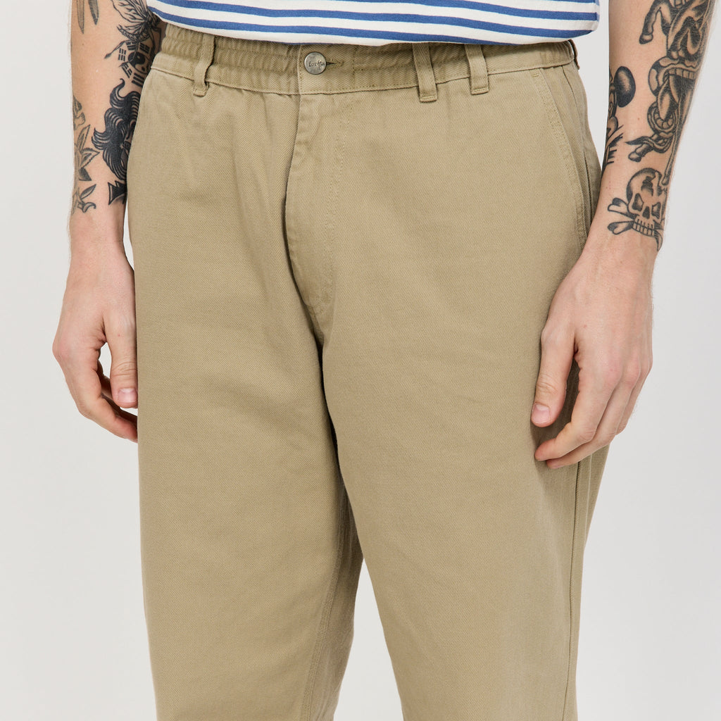 Pantalón Clay de sarga - Caqui