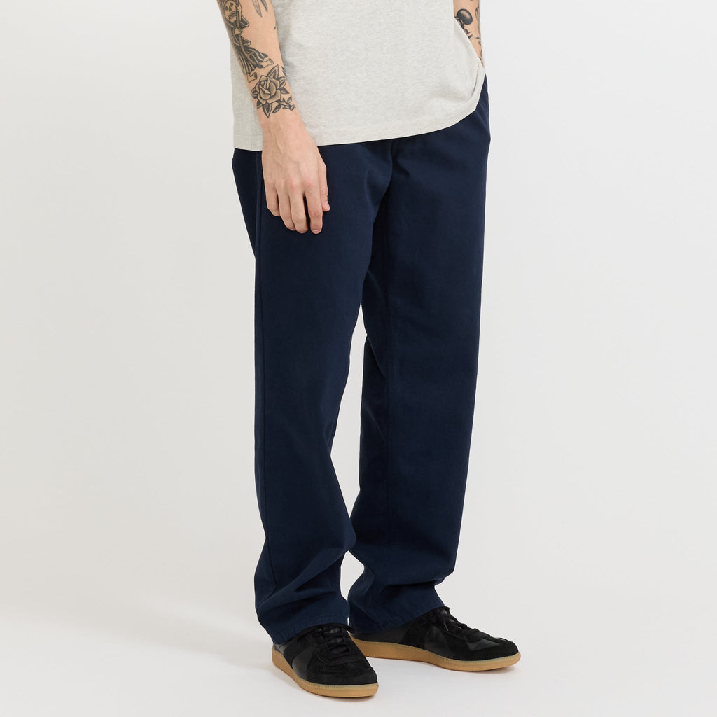 Pantalón Clay de sarga - Azul marino