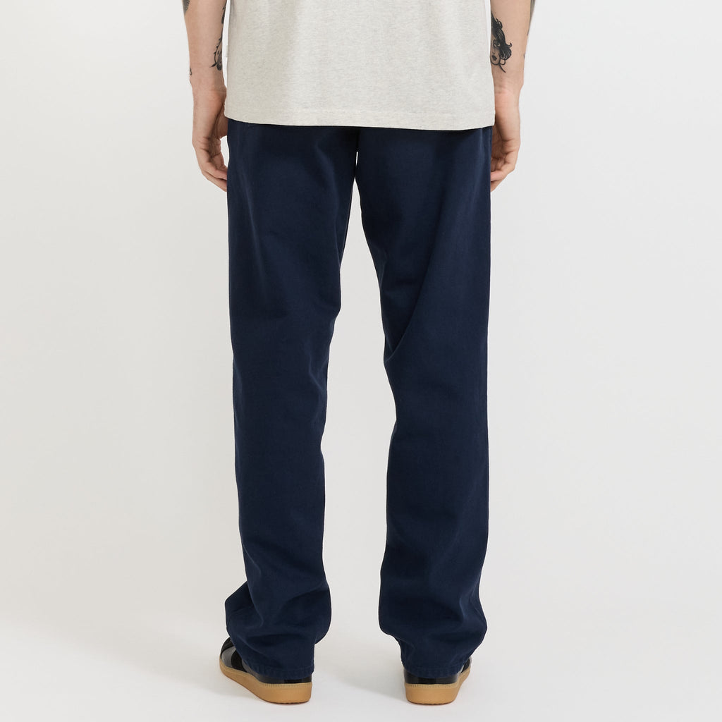 Pantalón Clay de sarga - Azul marino