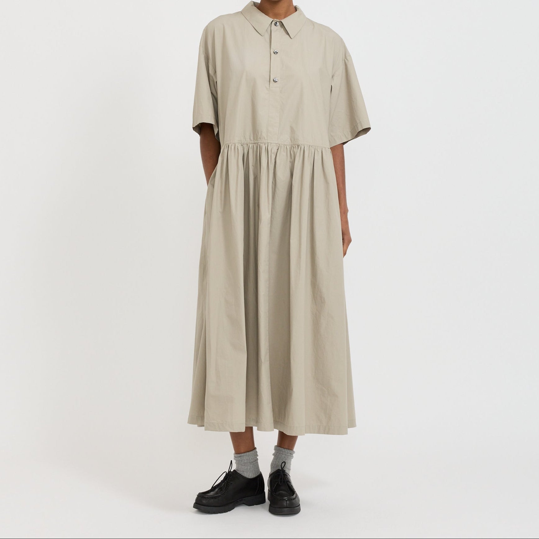Vestido Jezabel Oyster - Beige ostra