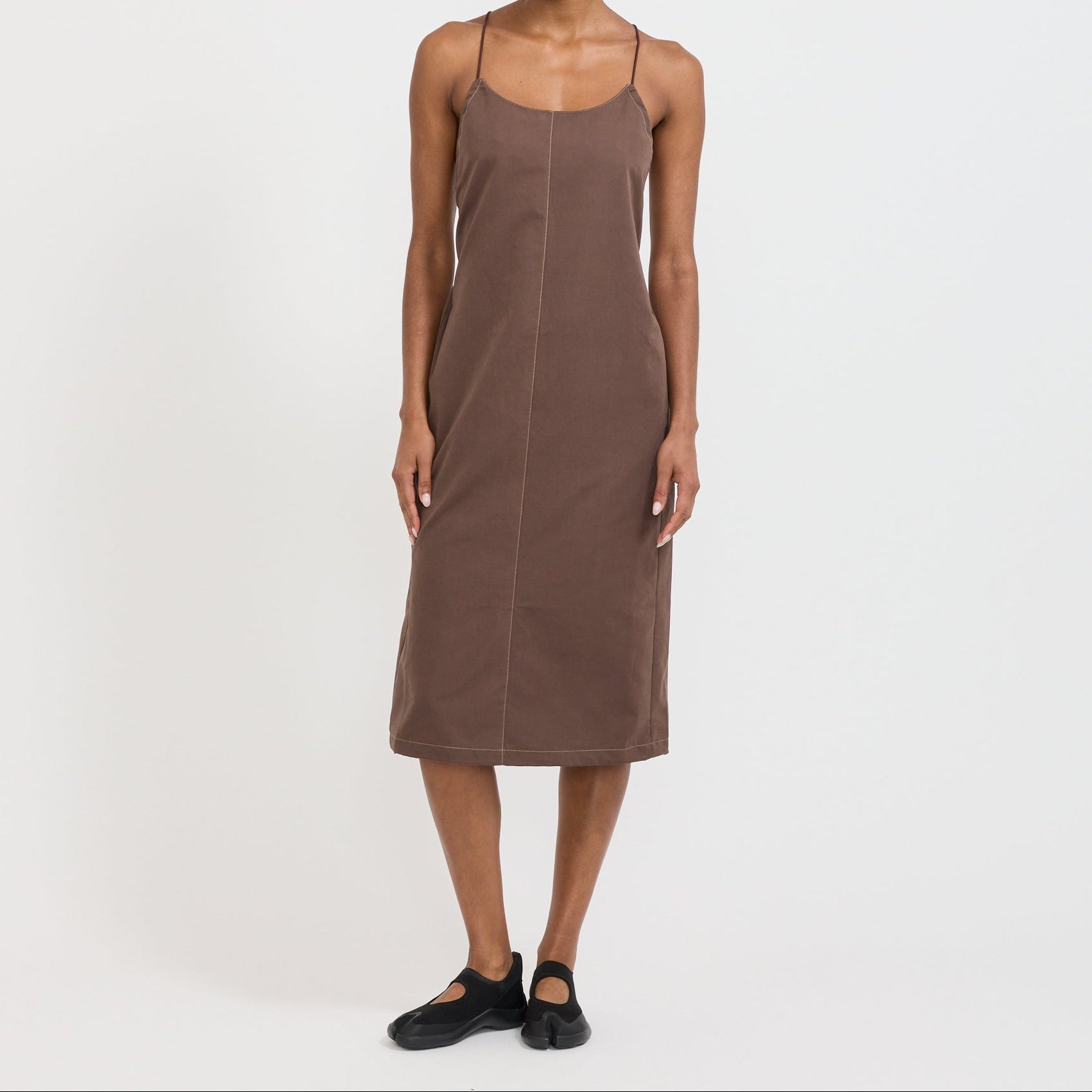 Vestido Milton Walnut - Marrón nogal