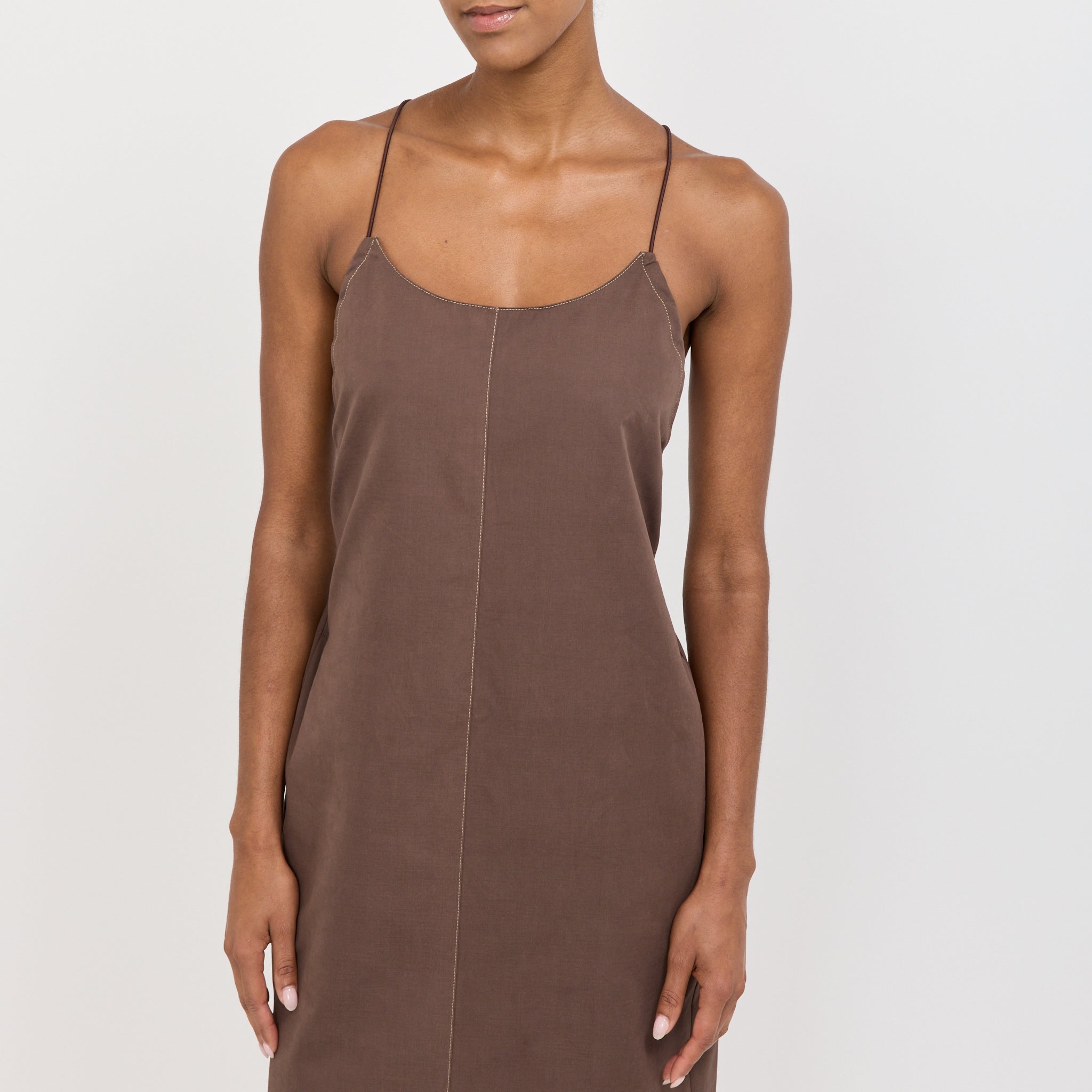 Vestido Milton Walnut - Marrón nogal