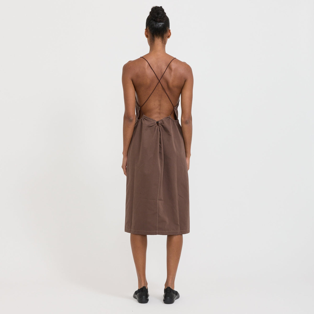 Vestido Milton Walnut - Marrón nogal