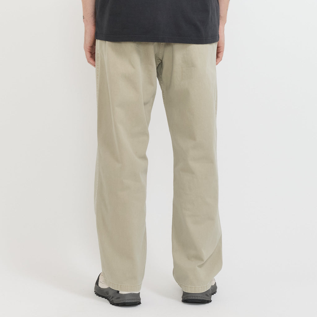 Pantalón chino recto Gramicci de teñido natural - Beige natural
