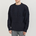 Jersey de cuello redondo - Azul marino oscuro