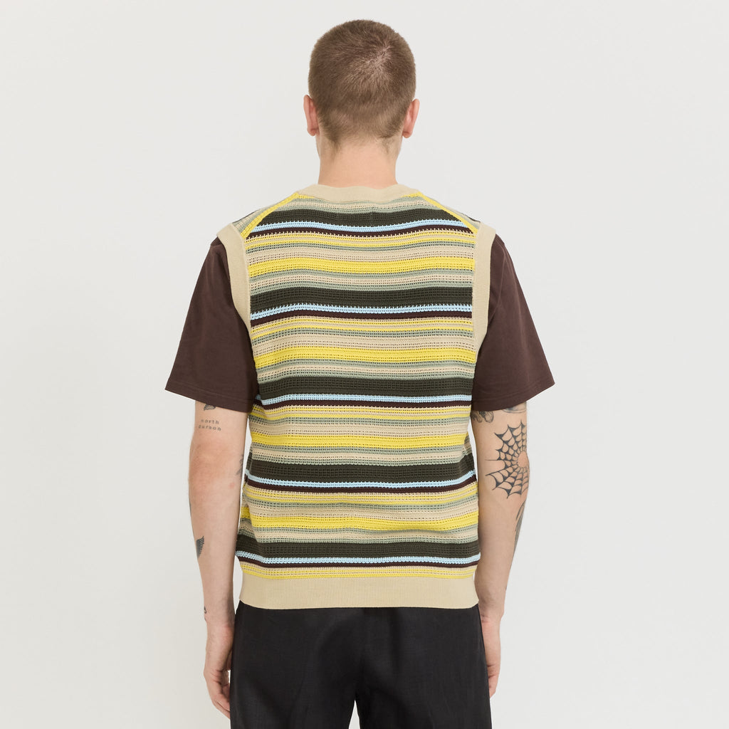 Top de punto Huxley de rayas - Multicolor