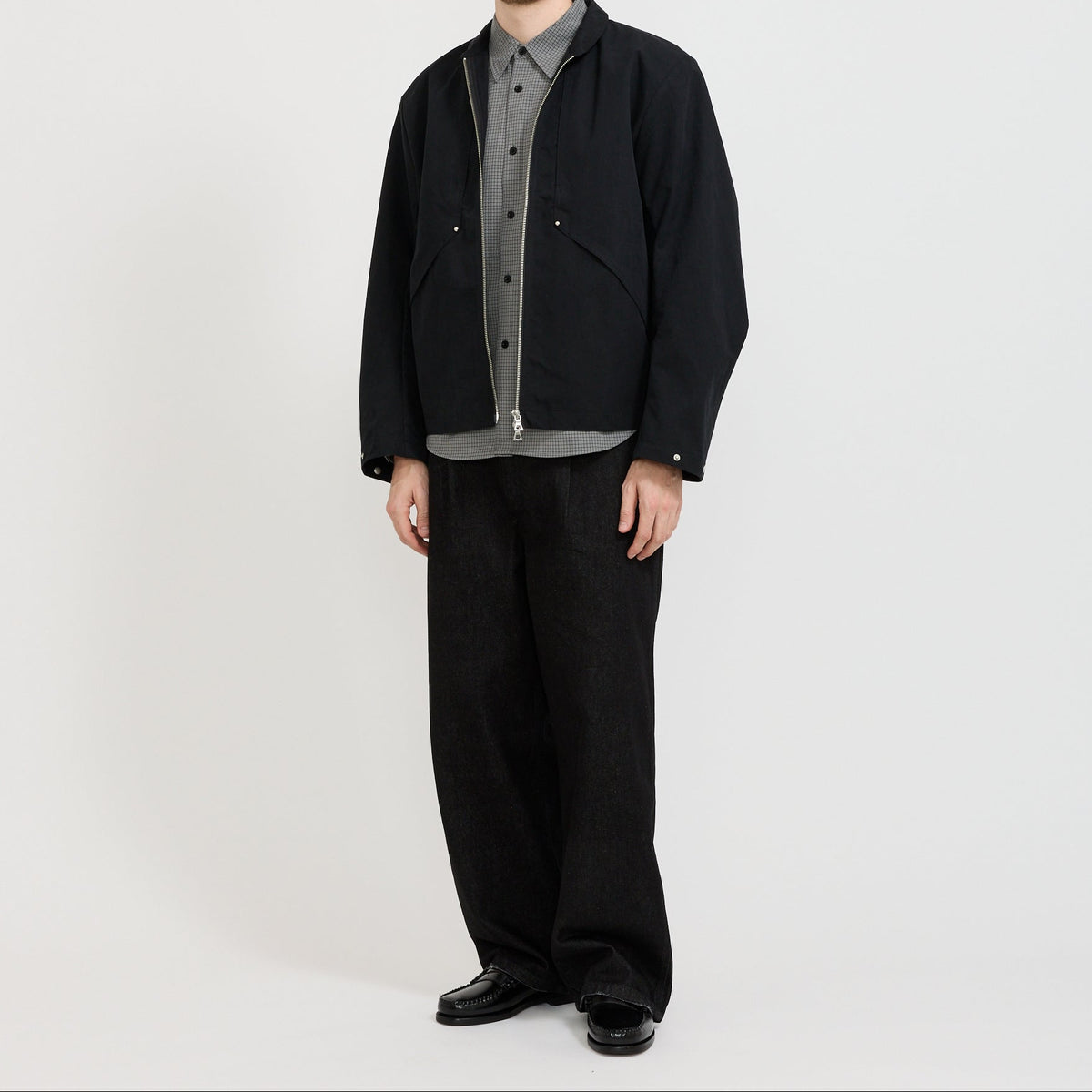 Chaqueta bomber - Negro