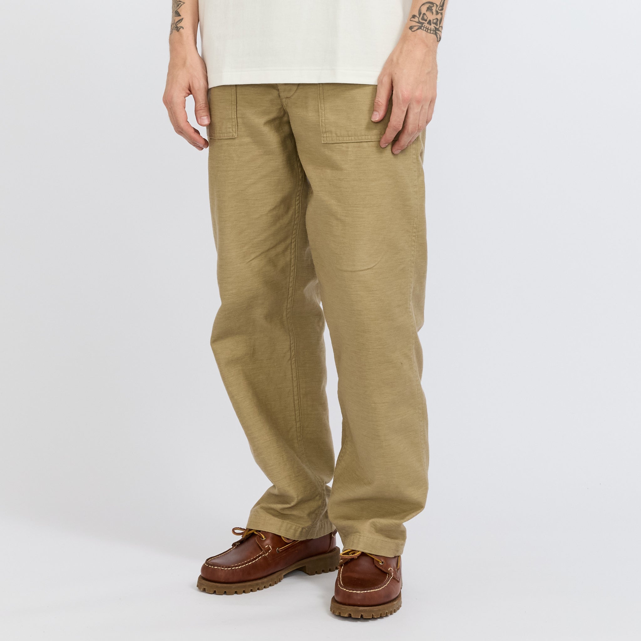 Pantalón militar Fatigue Sand Beige - Beige arena
