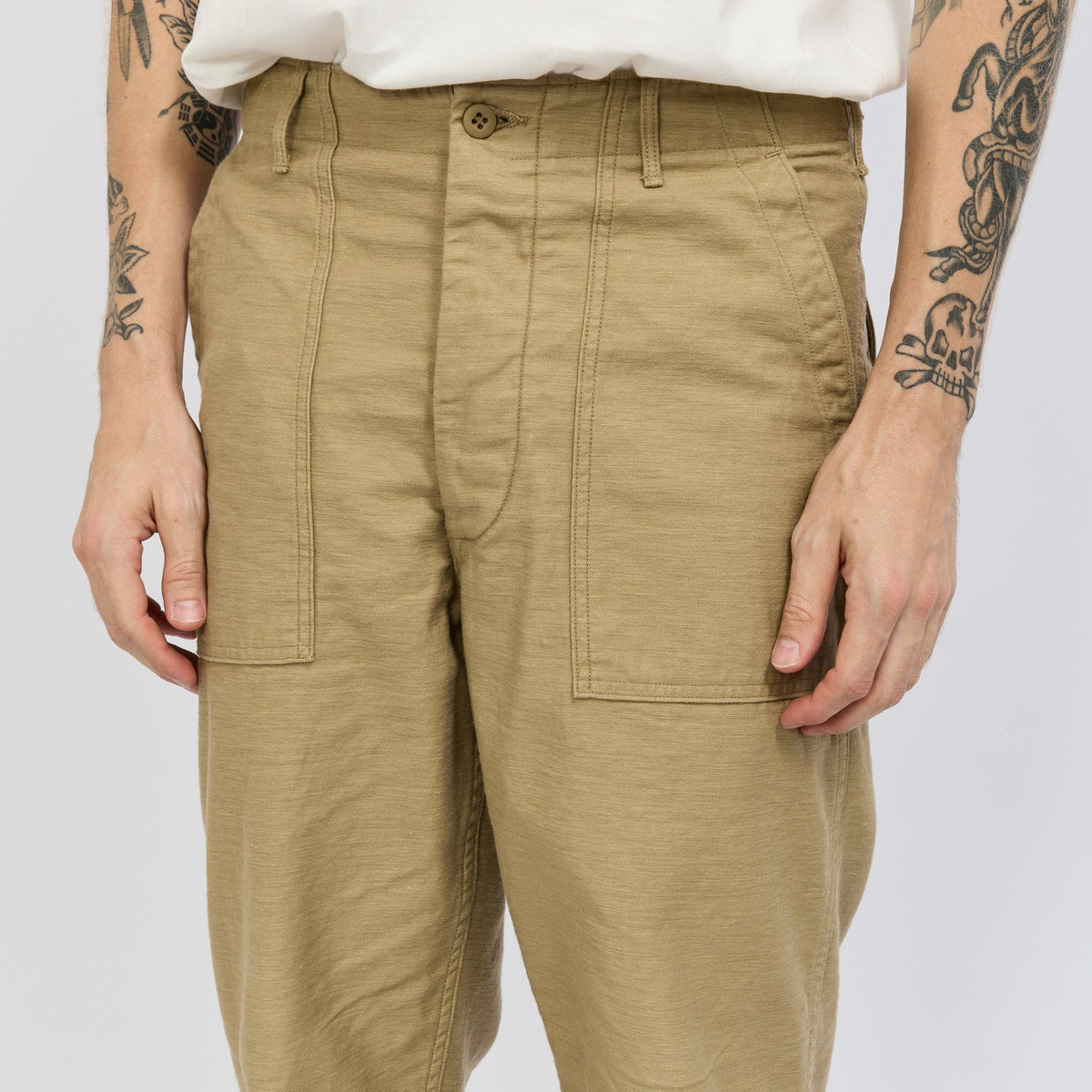 Pantalón militar Fatigue Sand Beige - Beige arena