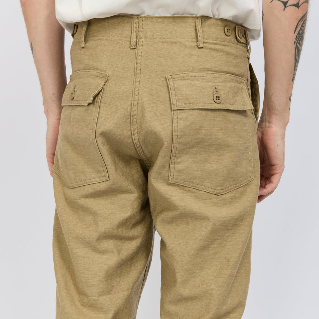 Pantalón militar Fatigue Sand Beige - Beige arena