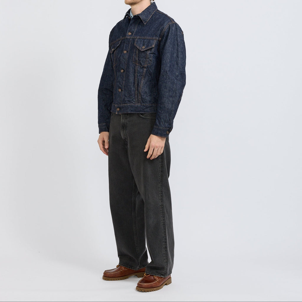 Chaqueta vaquera Type 3 de los años 60 One Wash - Azul índigo oscuro