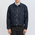 Chaqueta vaquera Type 1 de los años 40 One Wash - Azul índigo oscuro