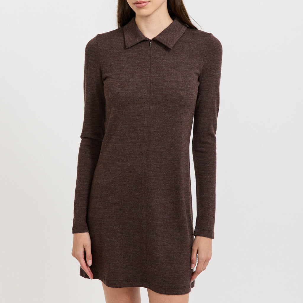 Vestido Habitat de lana Earth - Marrón tierra