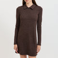 Vestido Habitat de lana Earth - Marrón tierra