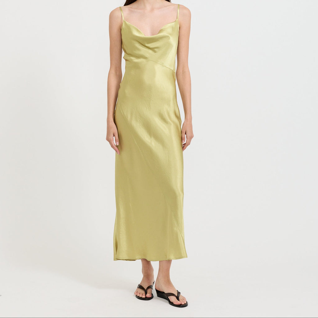 Vestido Rinse Algae - Verde alga