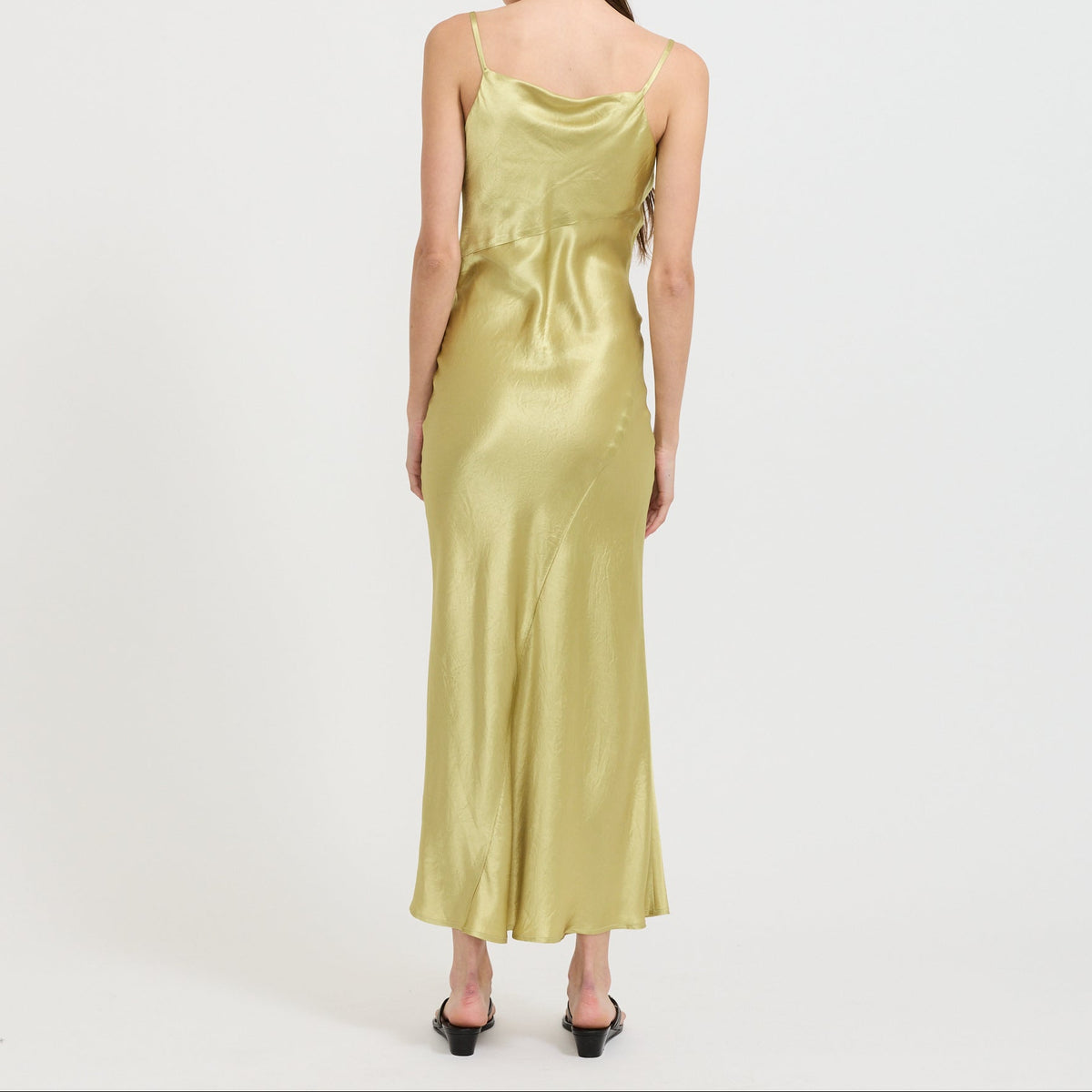 Vestido Rinse Algae - Verde alga