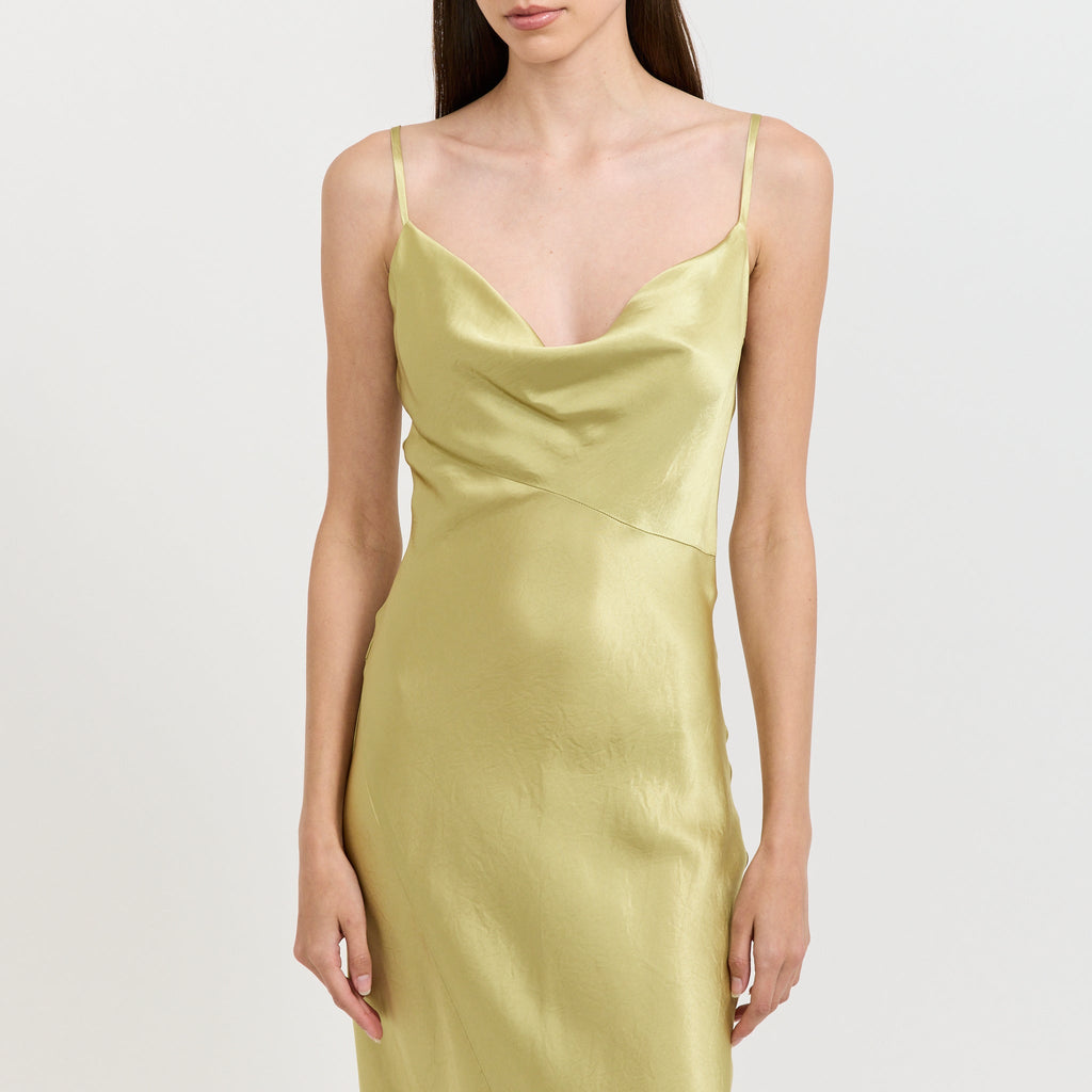 Vestido Rinse Algae - Verde alga