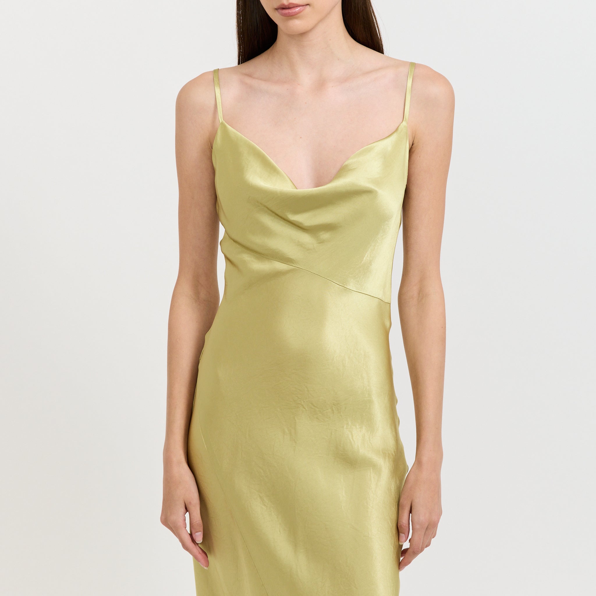 Vestido Rinse Algae - Verde alga