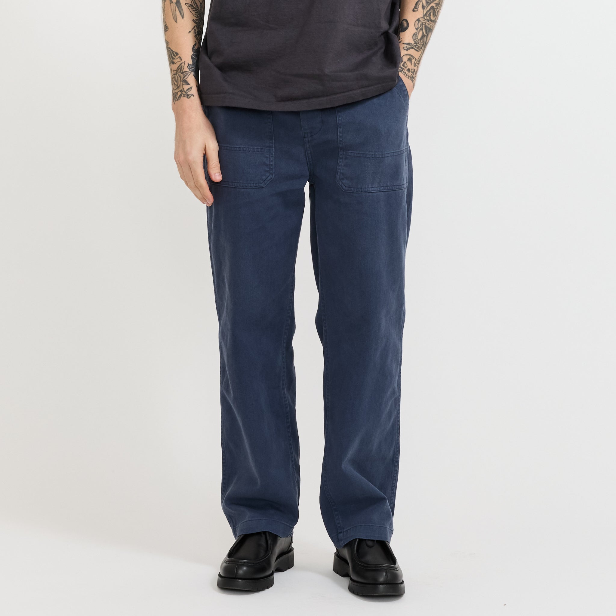 Pantalón Engineers de sarga - Azul