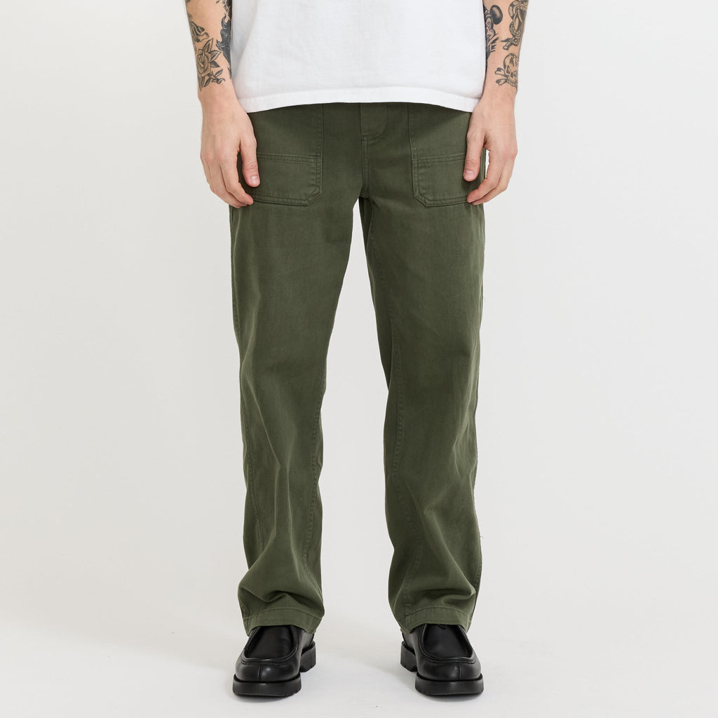 Pantalón Engineers de sarga - Verde