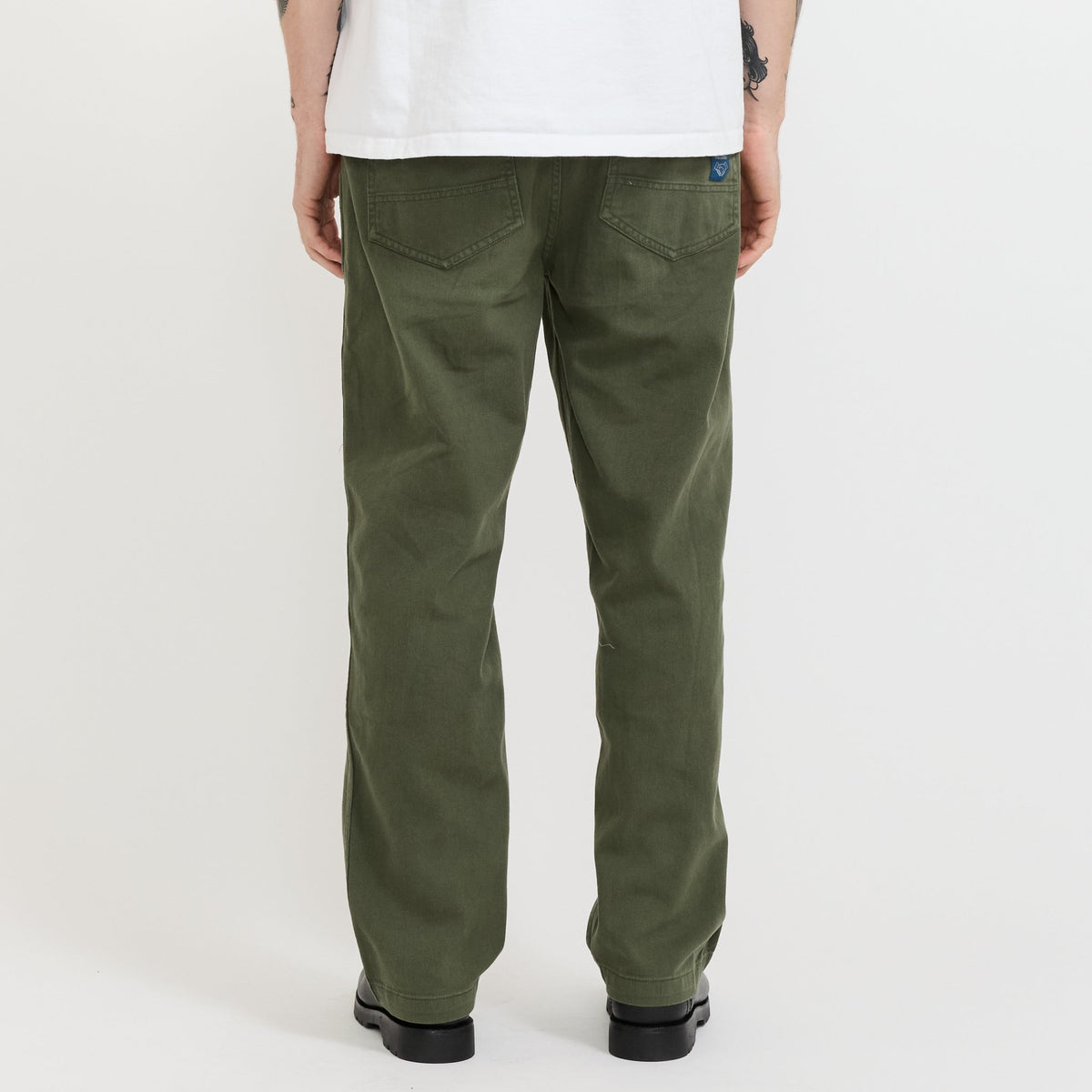 Pantalón Engineers de sarga - Verde