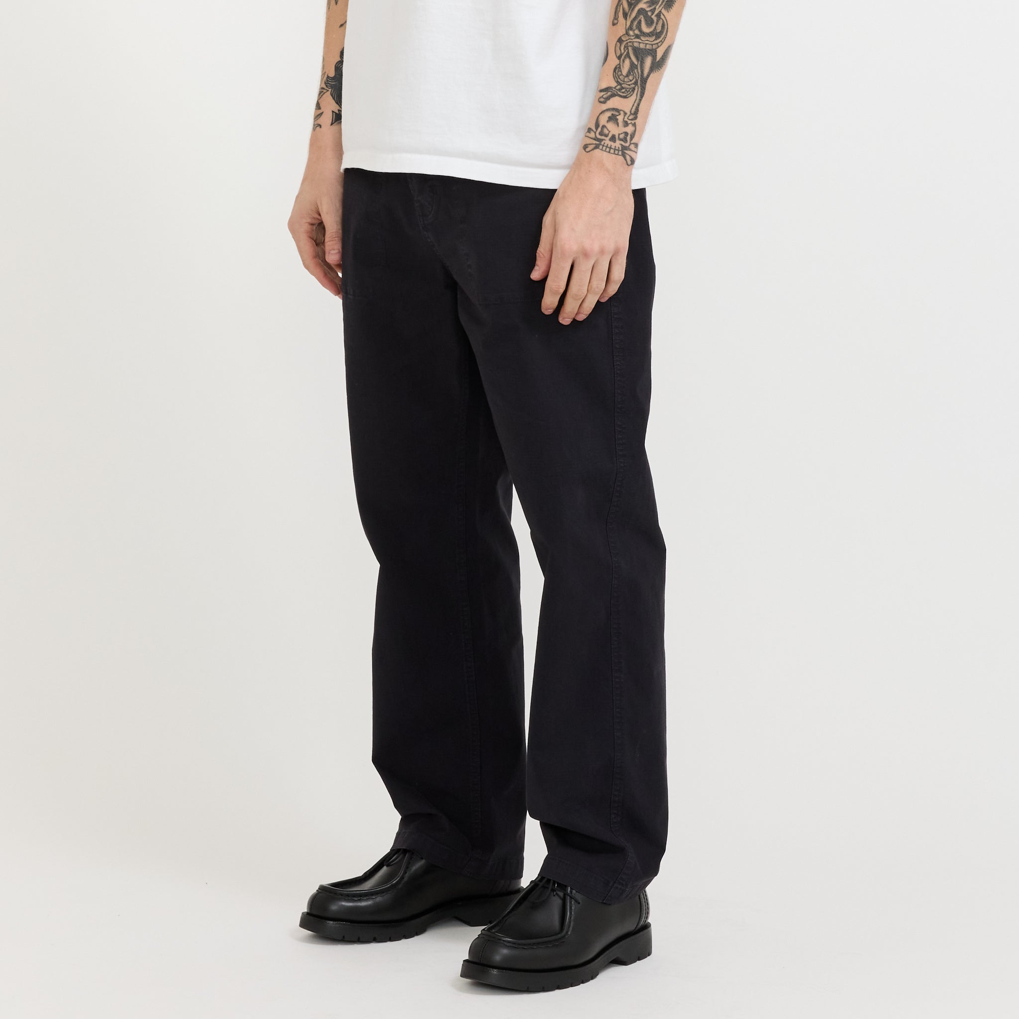 Pantalón Stewards de pana - Azul y negro