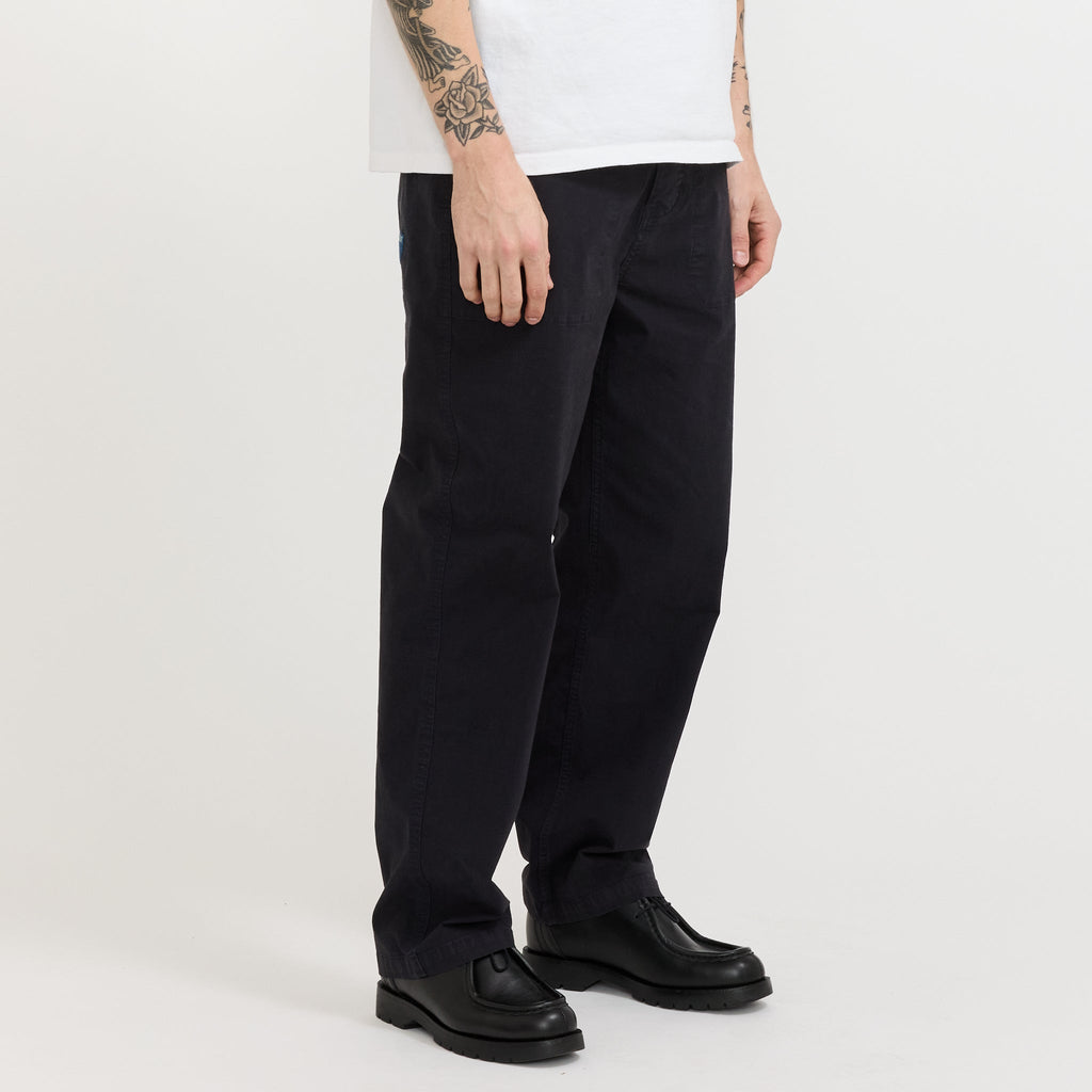 Pantalón Stewards de pana - Azul y negro