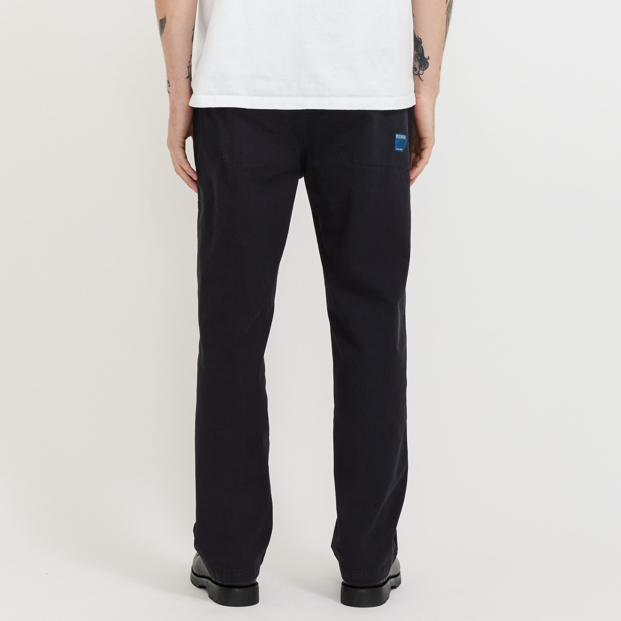 Pantalón Stewards de pana - Azul y negro