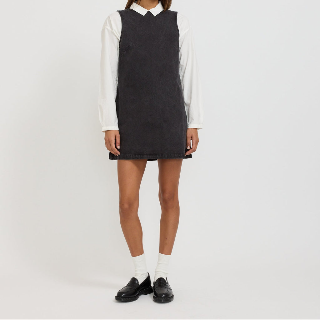Vestido Shift Stone Black - Negro