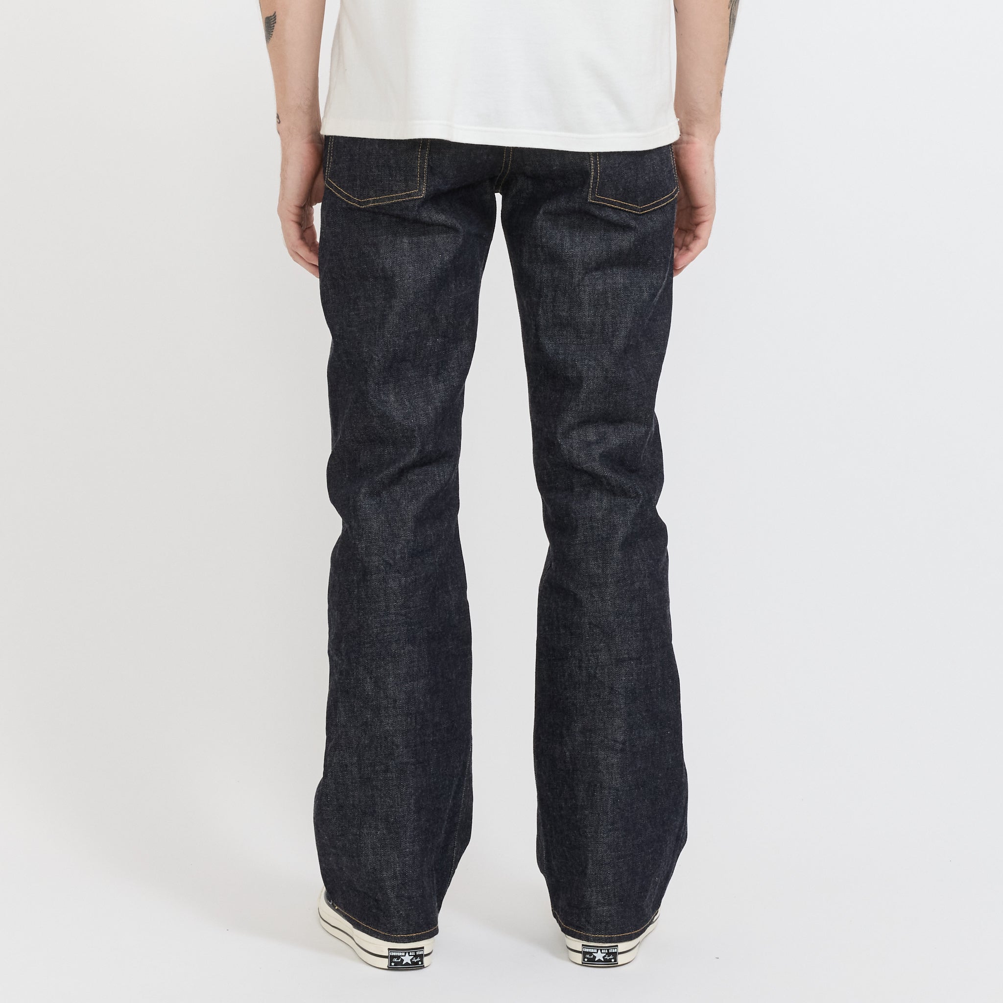Vaqueros Boot Cut SC42321 One Wash de 14 oz - Azul índigo oscuro