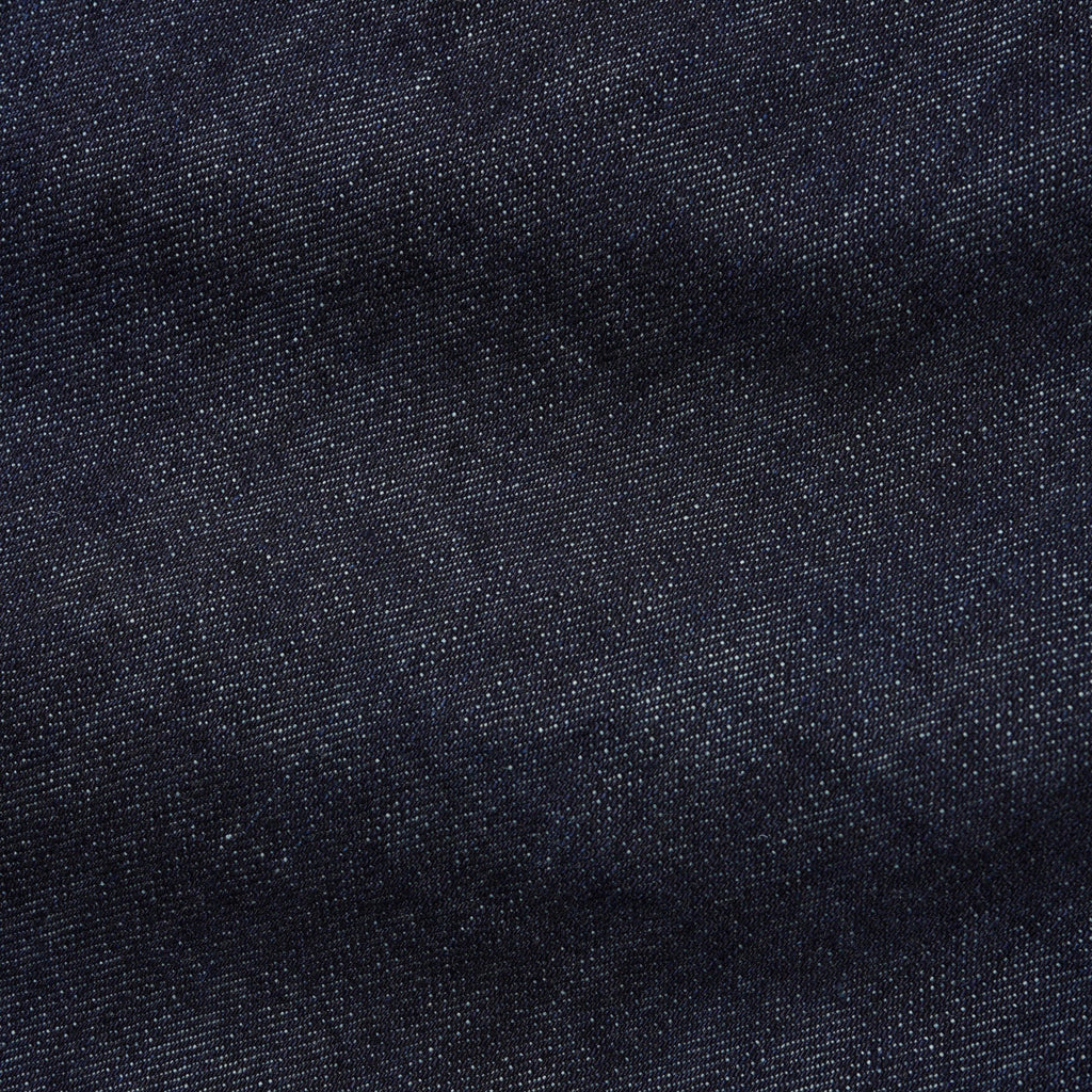 Vaqueros de pierna recta con orillo - Azul