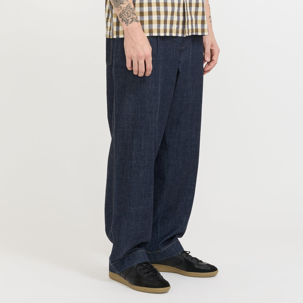 Pantalón Duke de denim ligero Kaihara - Azul índigo