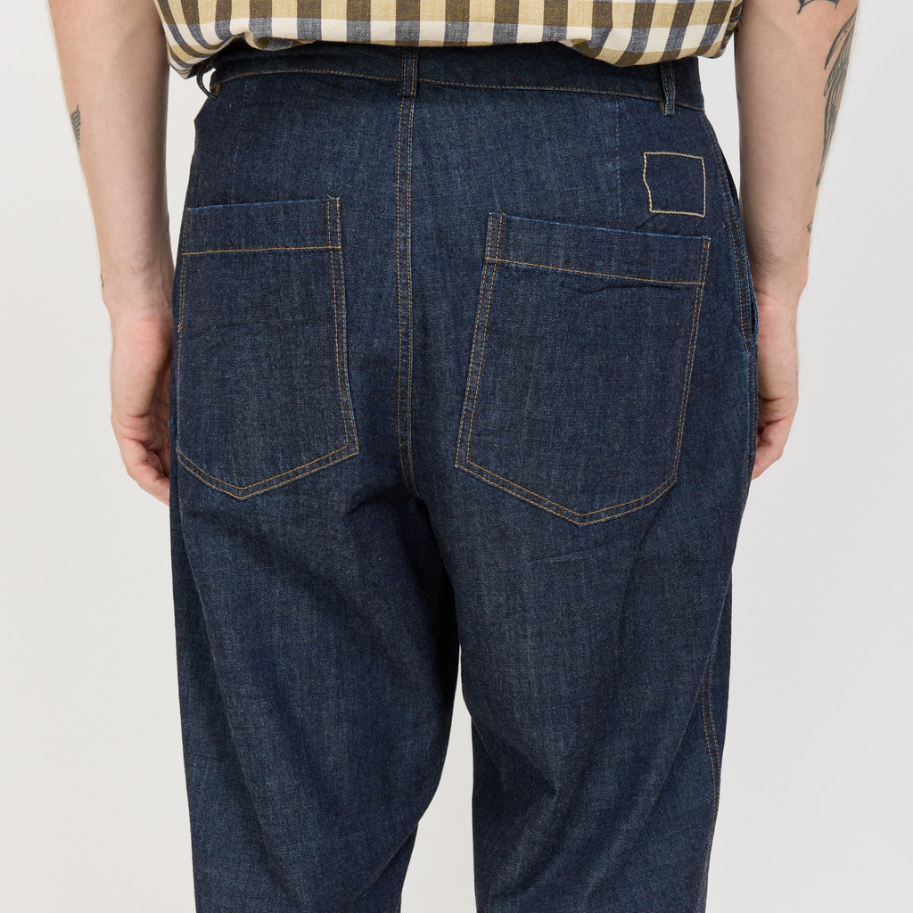 Pantalón Duke de denim ligero Kaihara - Azul índigo