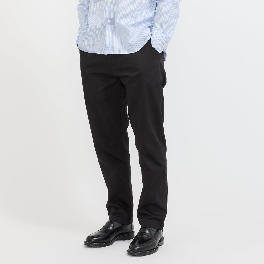 Pantalón chino militar de sarga - Negro