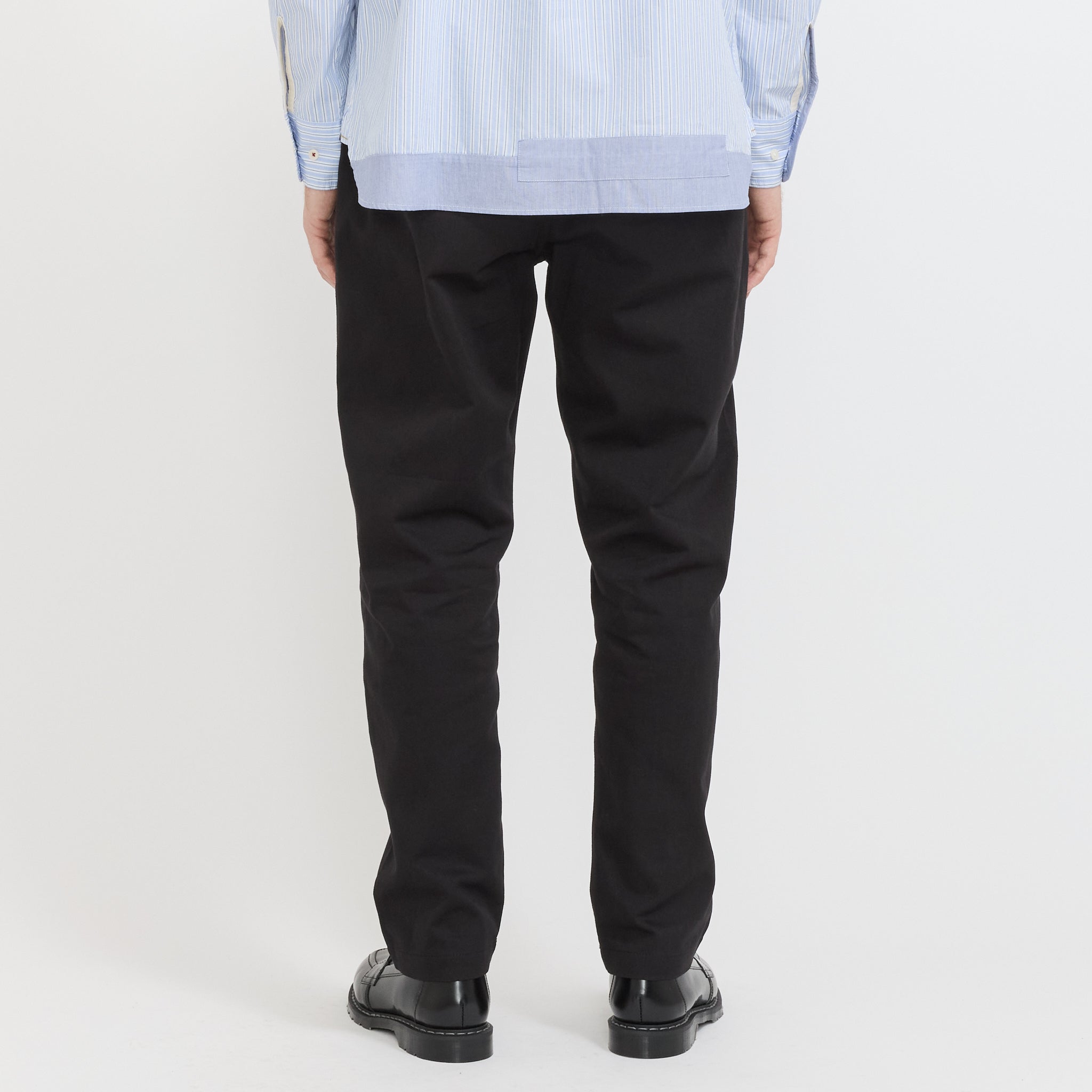 Pantalón chino militar de sarga - Negro